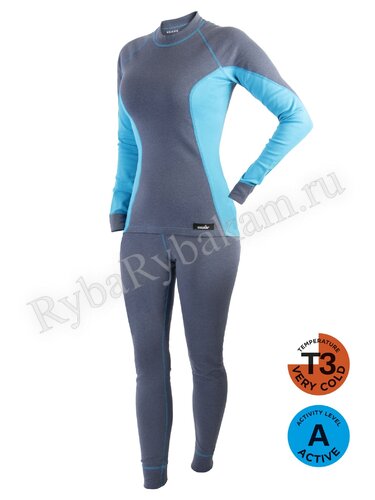 Термобелье Norfin LADY BASE BLUE 04 р.XL