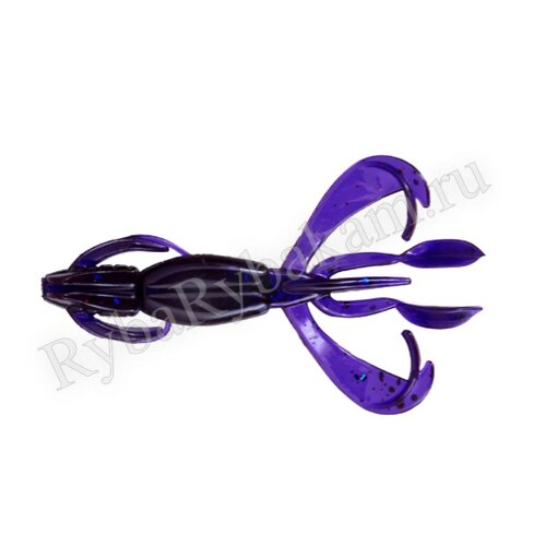 Мягкая приманка Brown Perch CrazyFly Фиолетовый UV 70мм 2,9гр 5 шт