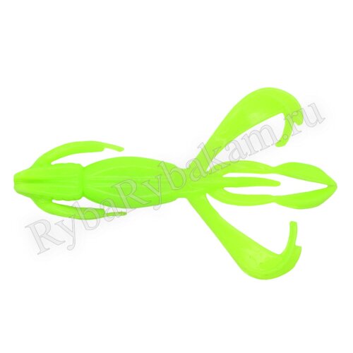 Мягкая приманка Brown Perch CrazyFly Салатовый UV 70мм 2,9гр 5 шт