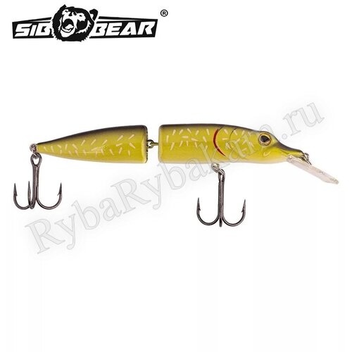 Воблер SIBBEAR CRAZY PIKE 120mm/20g Floating 0-1.5m S121