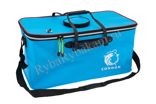 Кан-сумка Condor для рыбы 3050, 50*30*25 см синяя