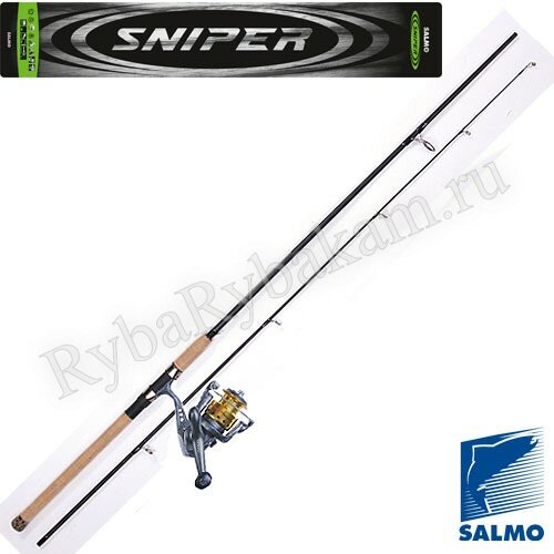Спиннинг-комплект Salmo Sniper SPIN SET 2.10м тест 10-30гр