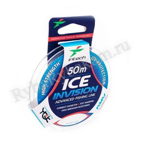 Леска Intech Ice Invision 50м*0,16 мм, 2,21 кг