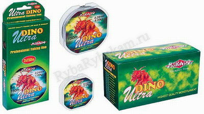 Леска Mikado Dino Ultra 150м*0.24мм