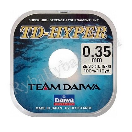 Леска Daiwa TD Hyper Tournament 0,14мм 100м