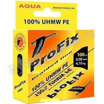 Шнур Aqua ProFix 100м 0,20мм черный