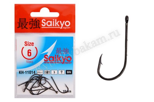 Крючок Saikyo KH-11014 "Bait Holder" №06 10шт
