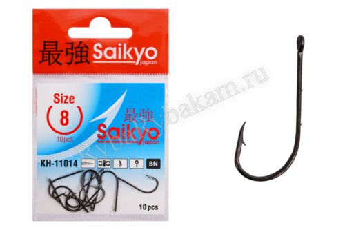 Крючок Saikyo KH-11014 "Bait Holder" №08 10шт