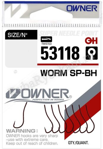 Крючок Owner 53118 №12 9шт.