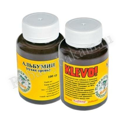 Альбумин Klevo сухая кровь -90% протеина флакон 100мл