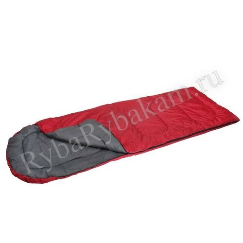 Спальный мешок Чайка CП4 XXL одеяло с подголовником цвет: красный или хаки