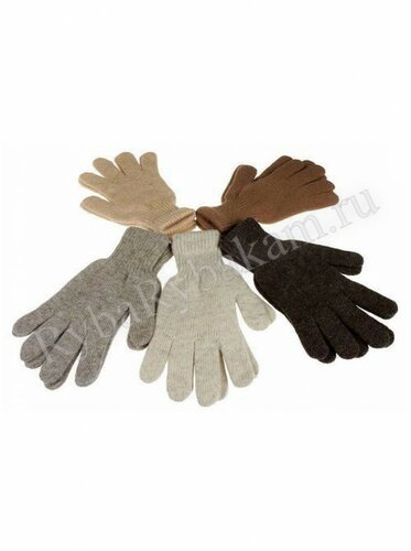 Перчатки EUROWOOL 90% шерсть с пухом верблюда р.L