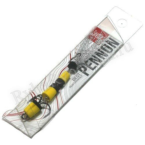 Приманка Lucky John джиговая PENNON 25 жел./черн.