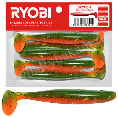 Риппер Ryobi SKYFISH 88mm, цвет CN009 tequila blues 5шт
