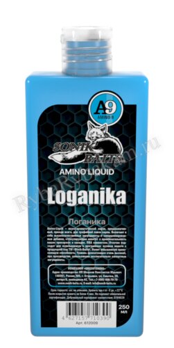 Ликвид Sonik Baits Amino Liquid Логаника 250 мл.