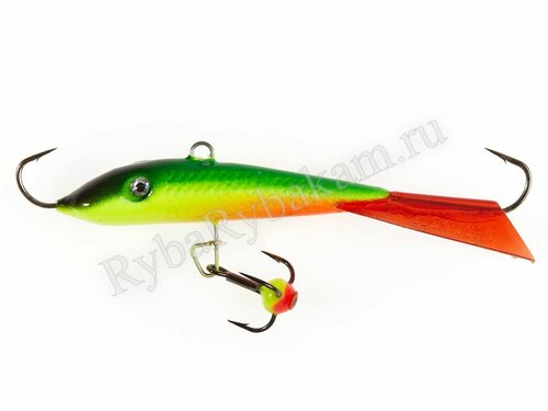 Балансир Lucky John FIN 4 + тройник 60мм/26RT блистер