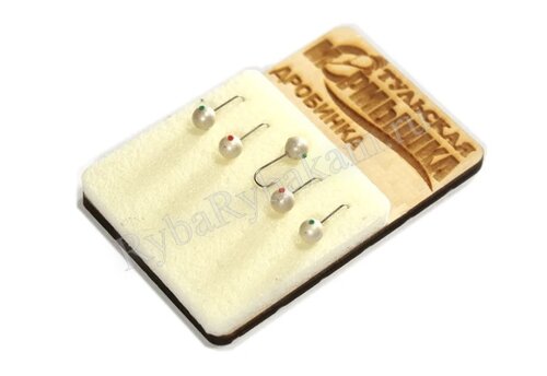 Мормышка вольф. Тульская Дробинка 2.7 Серебро (5шт)