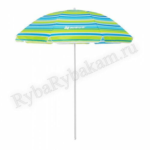 Зонт Nisus пляжный d 1,8м прямой (19/22/170Т) N-180-SB