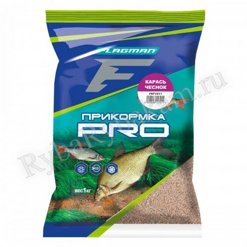 Прикормка Flagman PRO Карась Чеснок 1кг