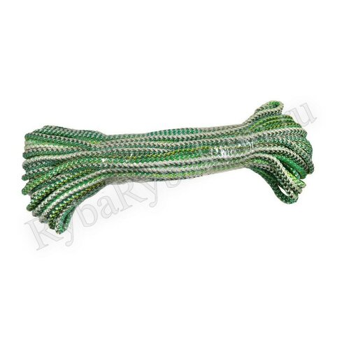 Шнур Шнурком вязано-плетеный с сердечником ПП 6мм универсальный 20м цв.