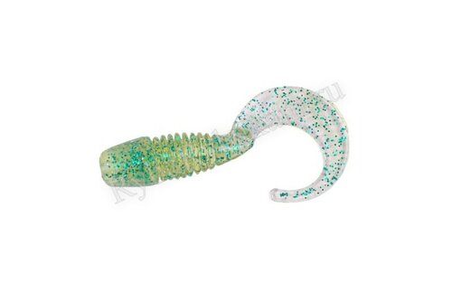 Приманка силиконовая CROXY TWISTY RIBS 1,4'' цвет 01 уп/11шт