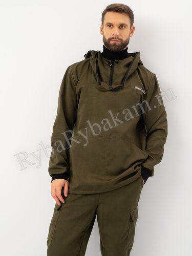 Костюм Huntsman летний Антигнус Эконом цв. Хаки Смесовая Рип-Стоп Р-р: 48-50, Рост: 182-188