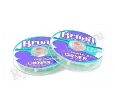 Леска Owner Broad 25м 0,10мм 1кг