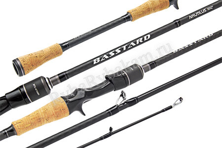 Спиннинг Nautilus Basstard BTC-672MH 201см 7-28гр