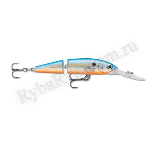 Воблер Rapala Jointed Deep Husky Jerk 08 /BSD /суспендер/ 1,2-2,4м, 8см, 5гр