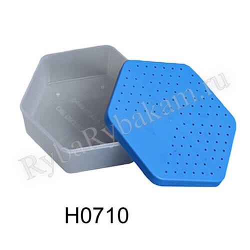 Коробка Волжанка H0710 10.2*2.6см для наживки