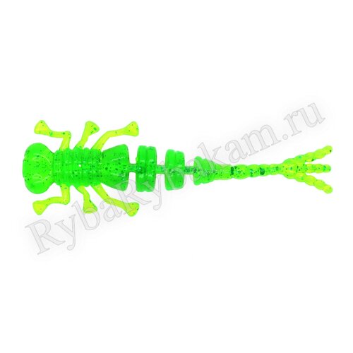 Мягкая приманка Brown Perch Kurva Киви UV 50мм 0,7гр 12 шт