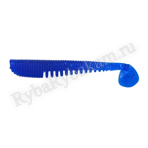 Мягкая приманка Brown Perch Bone minnow Синий сапфир UV 60мм 1,2гр 10 шт