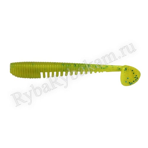 Мягкая приманка Brown Perch Bone minnow Оливковый UV 100мм 6,5гр 4 шт