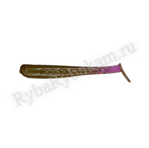 Мягкая приманка Brown Perch Fry Фиолетовый LOH коричневая шуба UV 36мм 0,4гр 20 шт