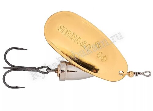 Блесна SIBBEAR Commeto №2 45 мм 6 гр Brass