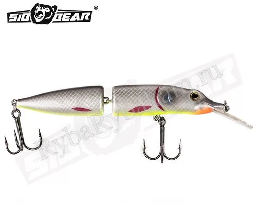 Воблер SIBBEAR CRAZY PIKE 120mm/20g Floating 0-1.5m S110