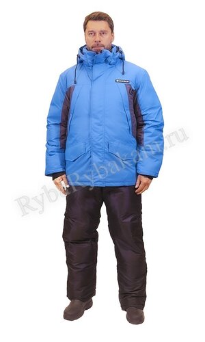 Костюм Onerus поплавок ФИШЕР -45 Таслан Синий/Серый р-р 48-50 рост 182-188