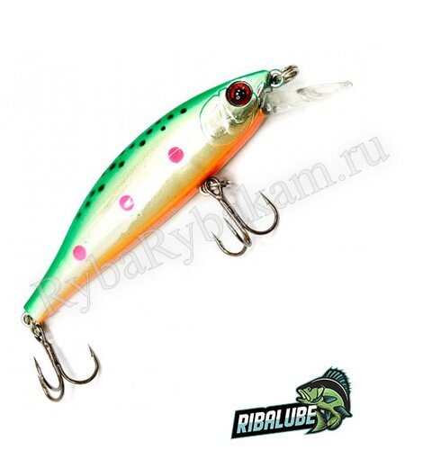 Воблер Ribalube SILVER CREEK 85мм 10,5гр 0,5-1м #003