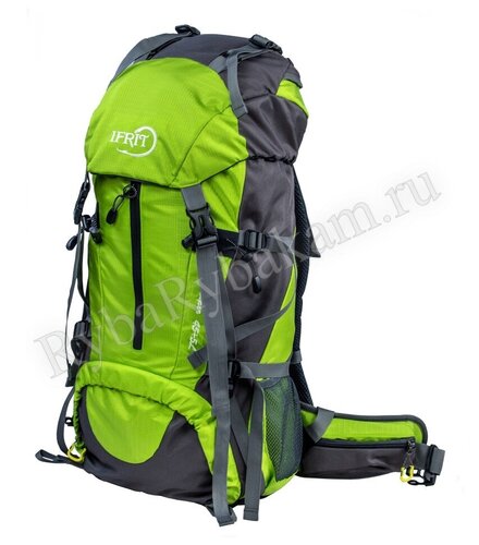 Рюкзак Elemental туристический IFRIT Keeper 45+5л Салатовый