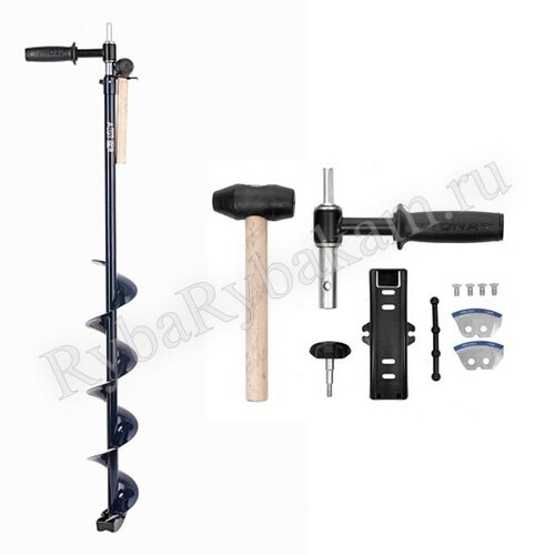 Комплект Тонар Шнек для шуруповерта ALTAY ENERGY 150R +адаптер АШ20ПС +молоточек T-SAE150R-AS