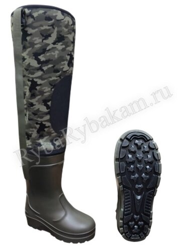 Сапоги рыбацкие мужские Рокс р-р 43 С 550Р